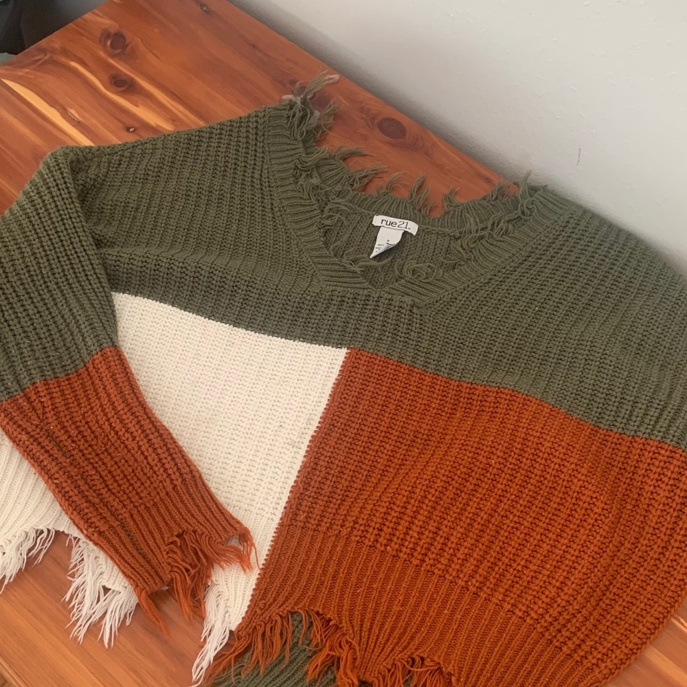 Cropped sweater